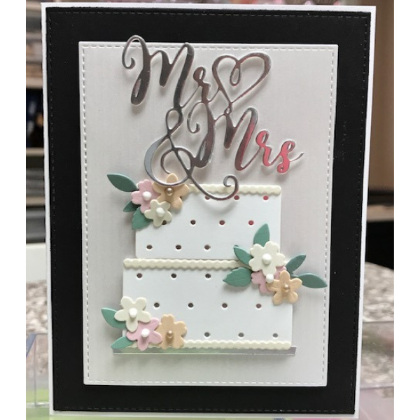 Mr. & Mrs. Wedding Wishes Cards
