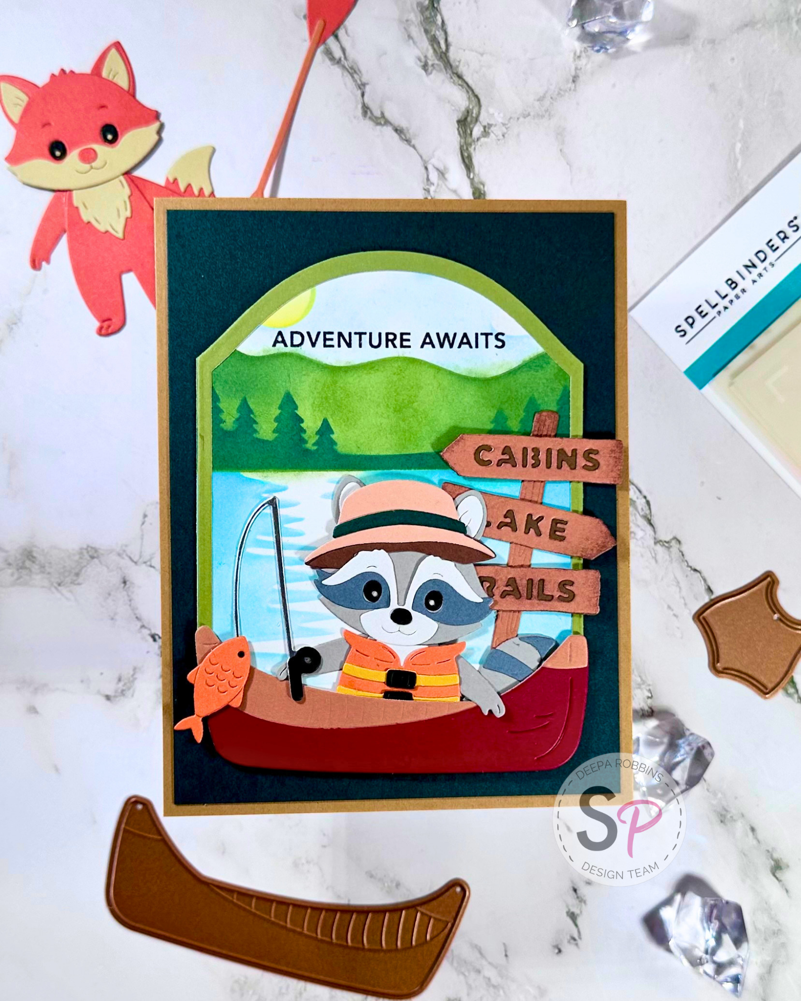 Spellbinders Summertime Camp Collection | Card Making Tutorial