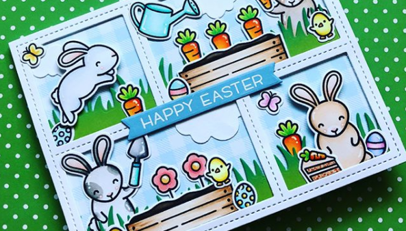 Easter Card Inspiration with Lawn Fawn