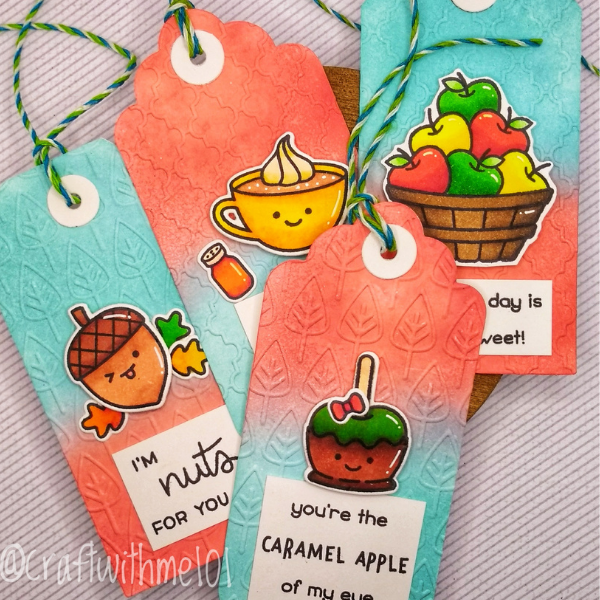 Adorable Fall Tags by Tracy