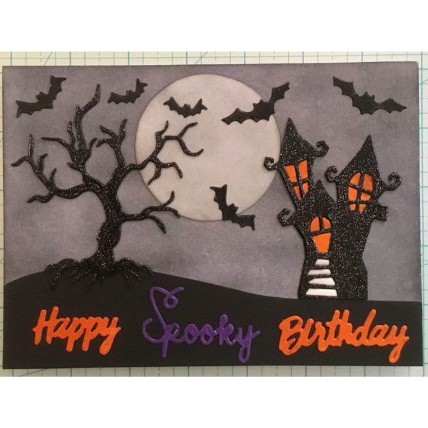 Spooky Birthday Card by Kim