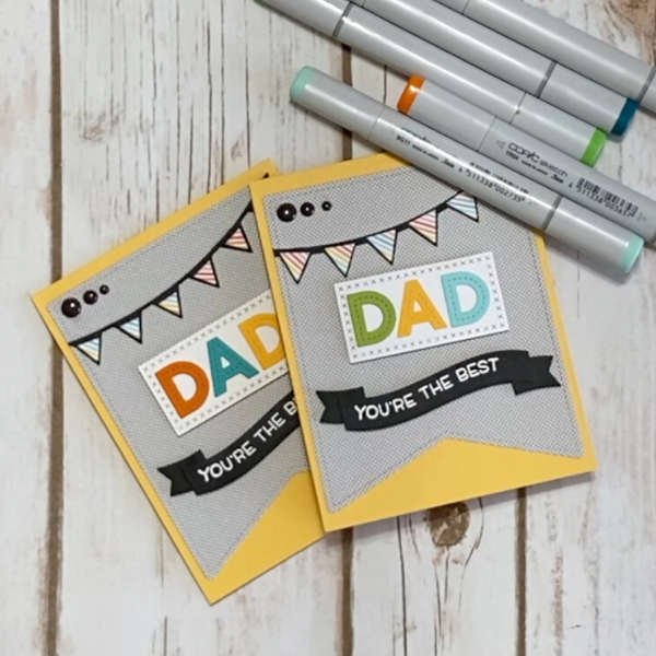 Lawn Fawn Father's Day Card