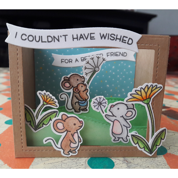 Lawn Fawn Shadow Box Card