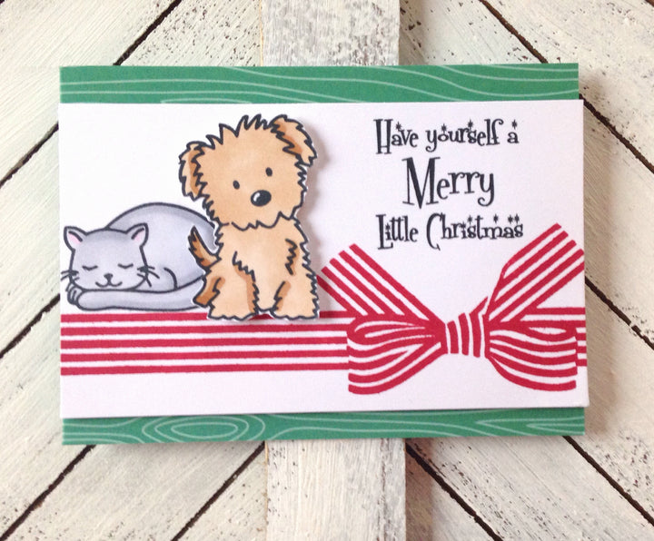 Furry Friends Gift Card Greeting by Heidi
