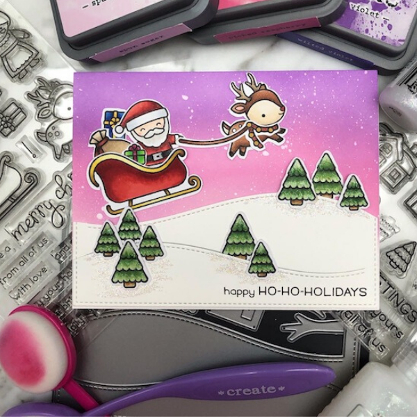 Ho-Ho-Holiday Card by Kay