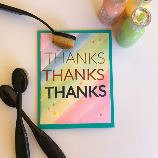 Thanks Thanks Thanks Card by Candace