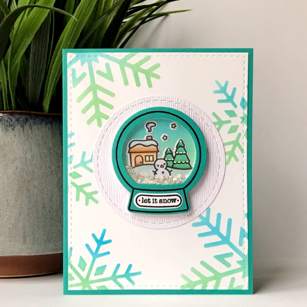 Snow Globe Shaker Card