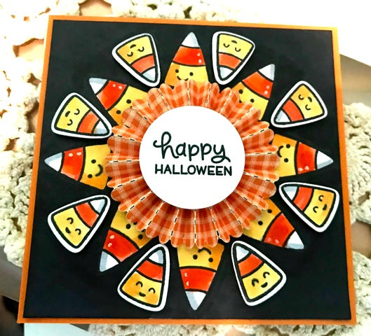 Cutesy Corny Halloween Card! By Emma