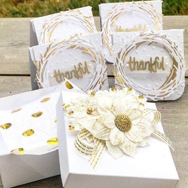 Catherine Pooler Designs "Thankful" Boxed Note Card Gift Set