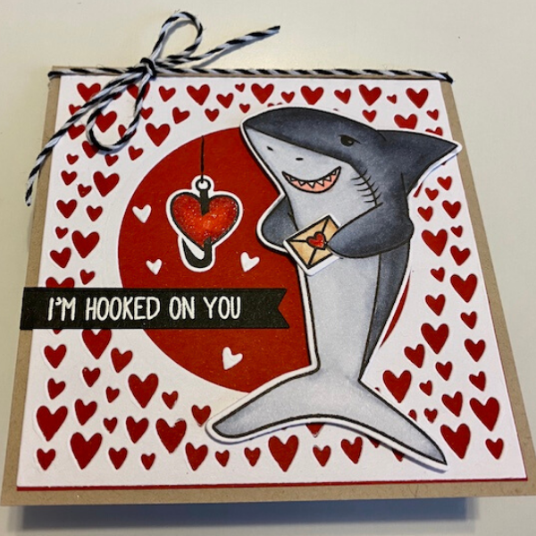 Avery Elle Shark Valentine