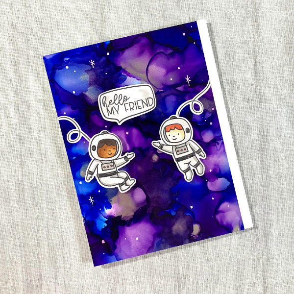 Avery Elle Astronauts Thinking of You Card