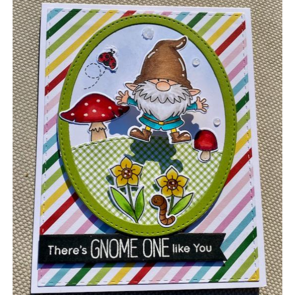 My Favorite Things "Hanging With My Gnomies" Card