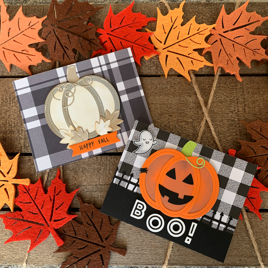 Pumpkin Cards by Deneil