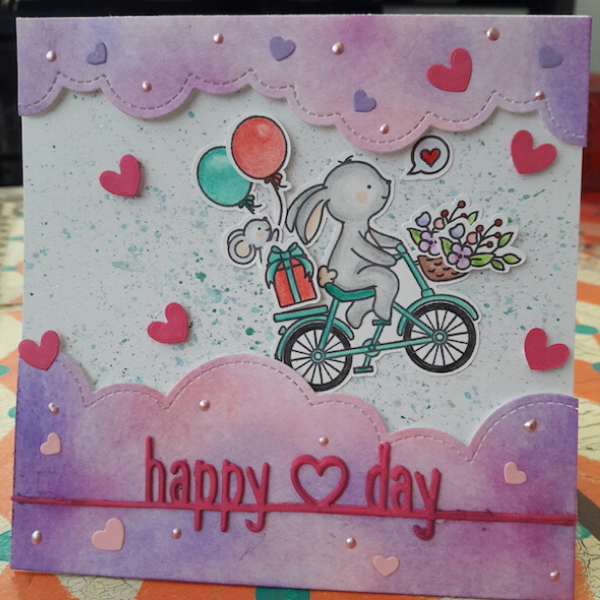 Love Bunny Card by Petra