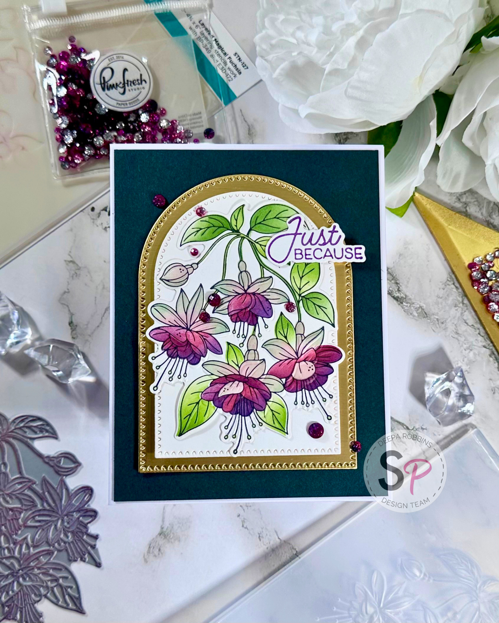 Spellbinders Magical Fuchsia Collection | Card Making Tutorial