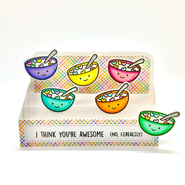 Cerealsly Awesome Boxcard by Beata