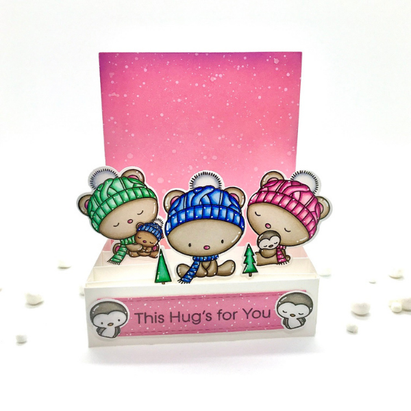 Hugs For You! Box Card by Beata