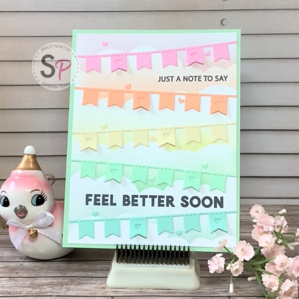 Cheerful Banners Using Lawn Fawn New Release