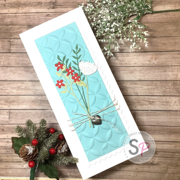 Spellbinders Postage Edge Slimline Dies