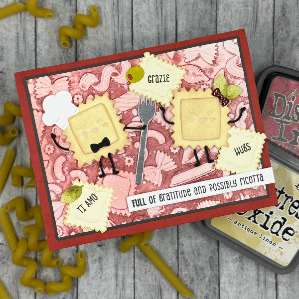 Spellbinders Buon Appetito Pasta Friends