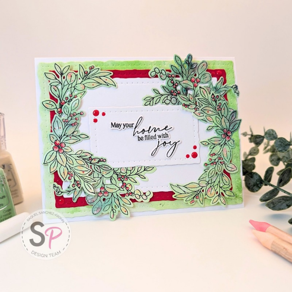 Pinkfresh Studio Seasonal Sprigs with Shimmer!