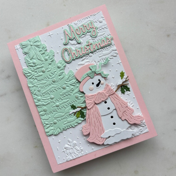 Spellbinders Christmas Blush by Frank Garcia