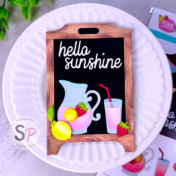 Spellbinders Pink Lemonade Stand