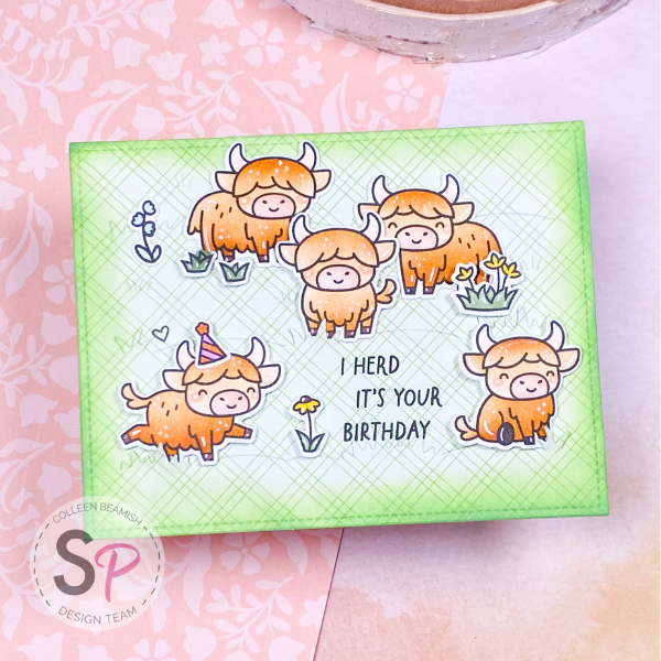 I Herd It’s Your Birthday | Lawn Fawn Highland Cows!