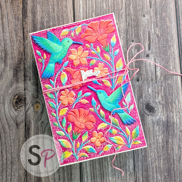 Spellbinders Hummingbird Garden Folio