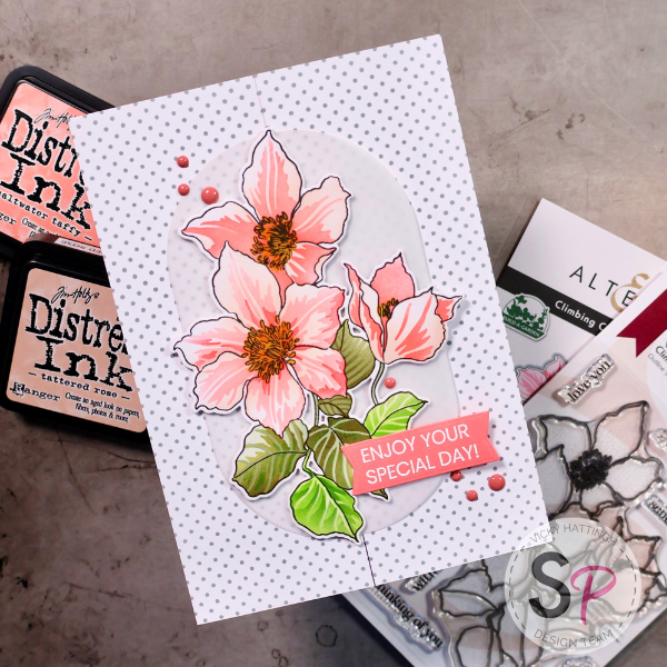 Build-A-Garden: Climbing Clematis - Altenew