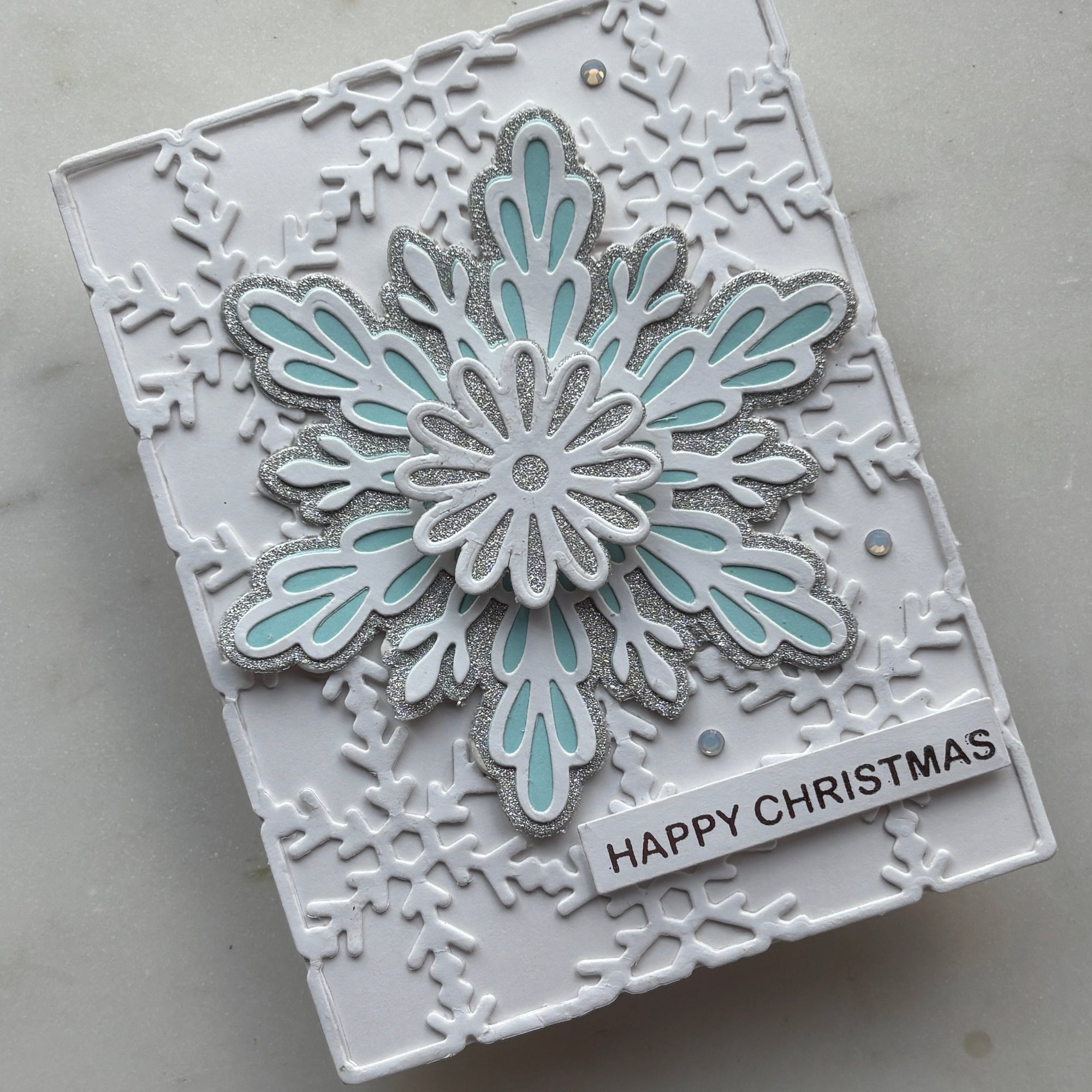 Spellbinders Snowflake Kisses by Lisa Horton