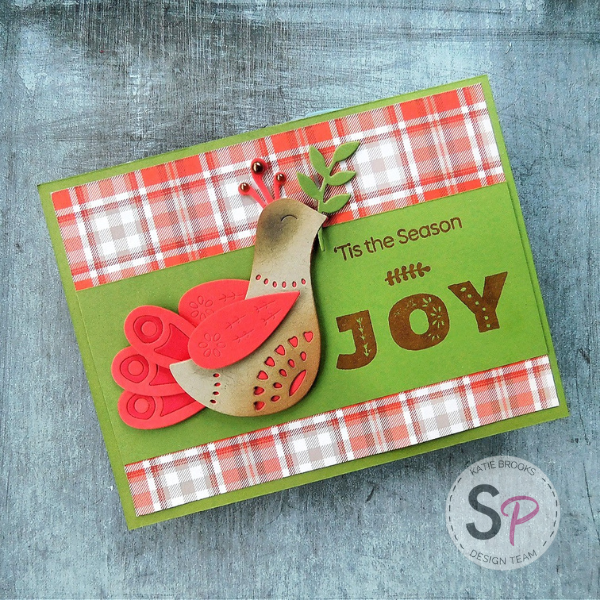 Scandinavian Style Holiday Card by Katie