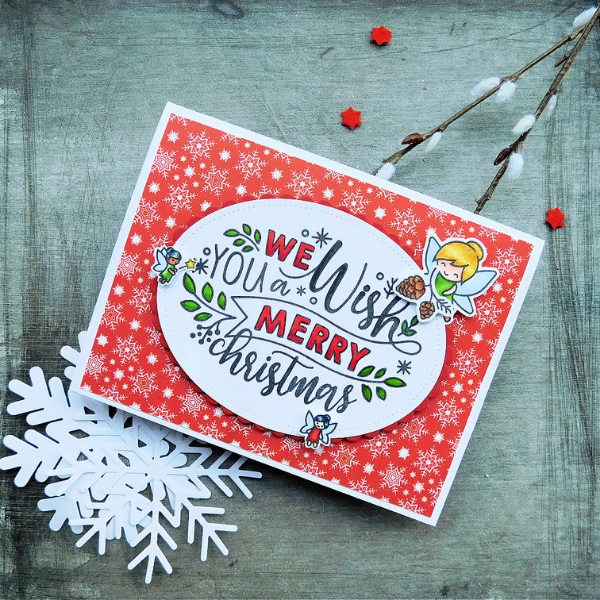 Holiday Card with a Magical Twist by Katie