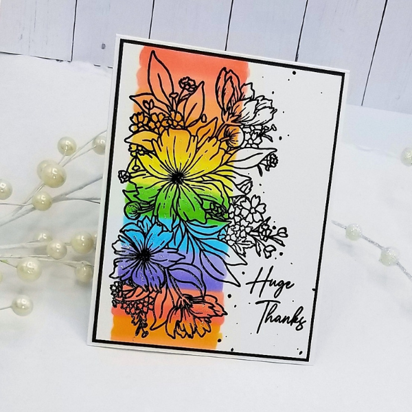 Colorful Cards with Pinkfresh Studio + Copic Markers by Kelly