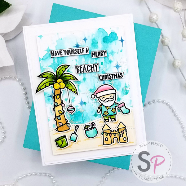 Tropical Christmas Card by Kelly
