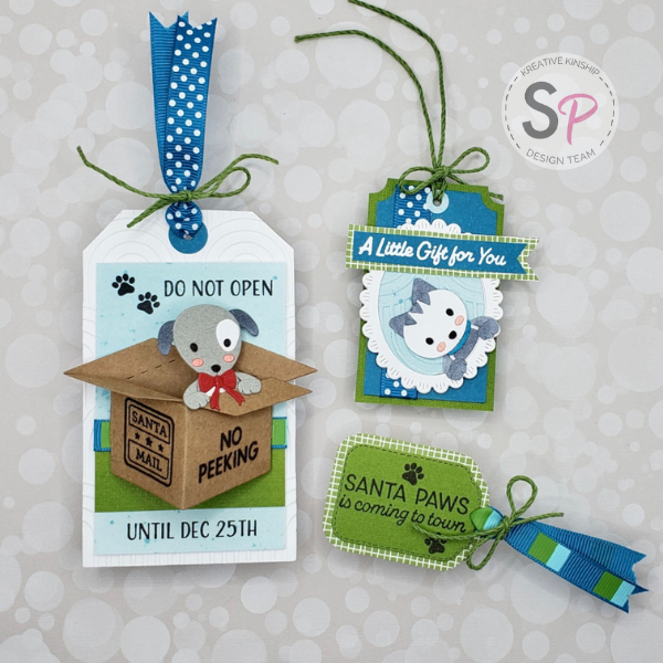 Holiday Gift Tags (ft. Spellbinders) by Kreative Kinship