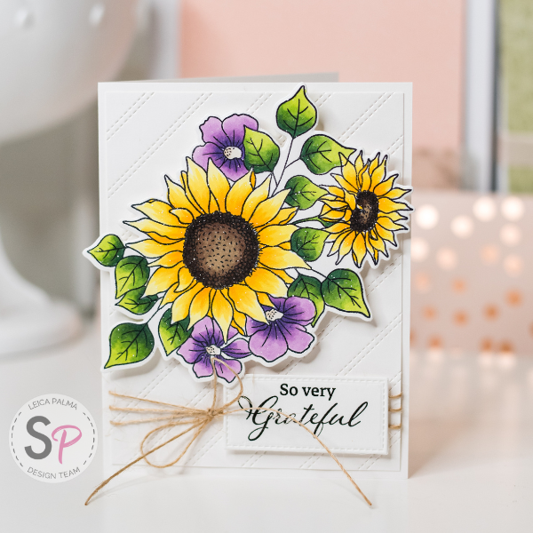 Sensational Sunflowers Card by Leica