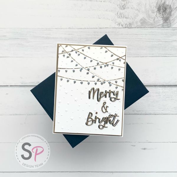 Sizzix Stars and Lights Embossing Folder