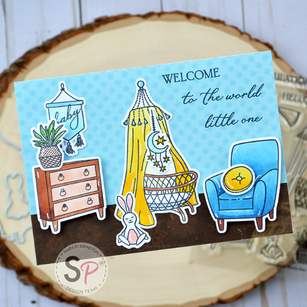 Welcome to the World, Little One! (with Honey Bee Stamps) by Mary Jo