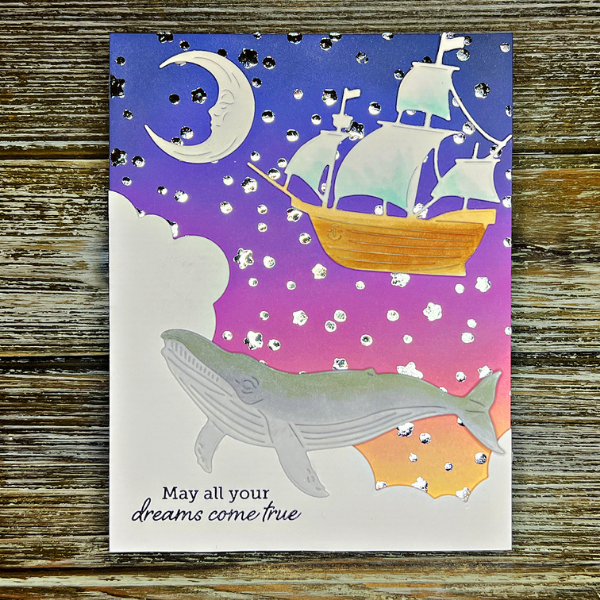 Dreamy Hero Arts Card by Nancy
