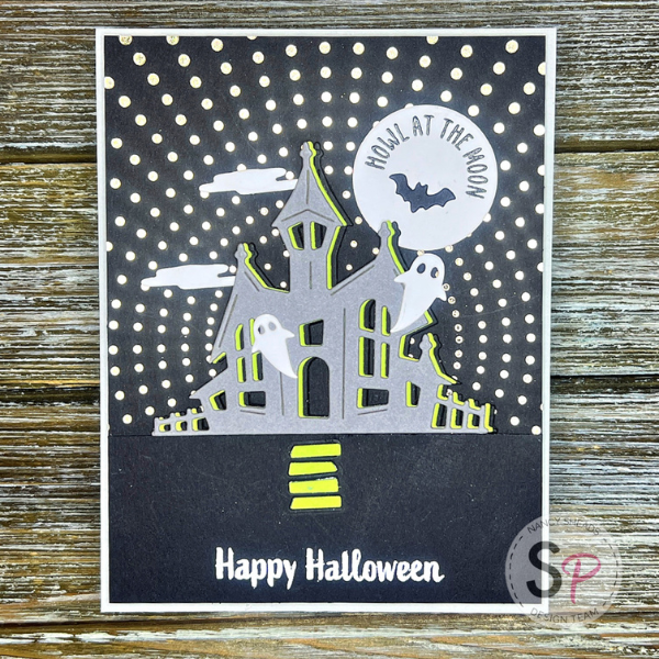 Halloween Project ft. Spellbinders Boo Dance Party by Nancy