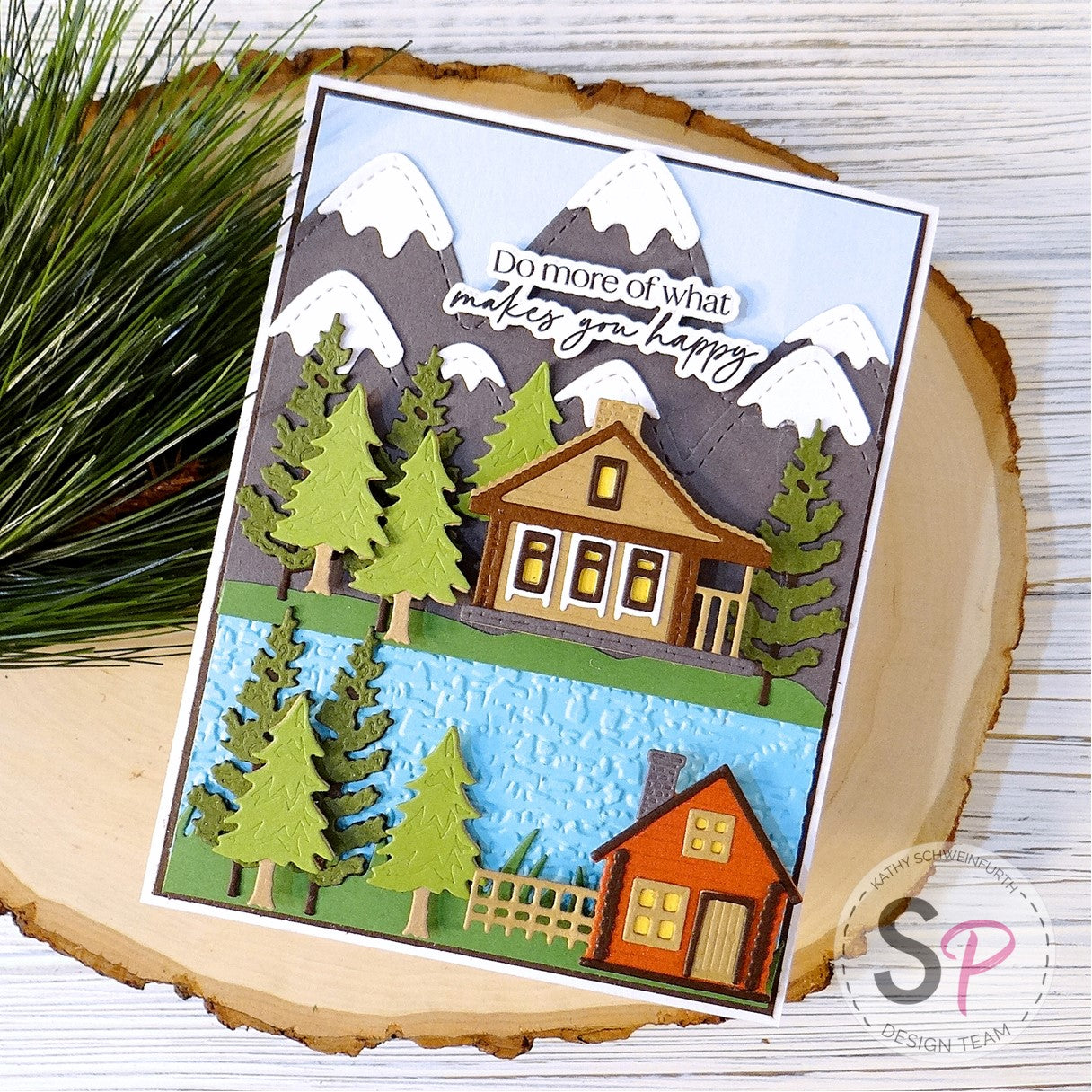 Honey Bee Stamps Summer Cabin