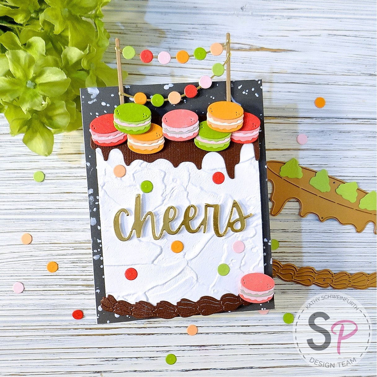 Spellbinders Bougie Birthday Ganache Gateau