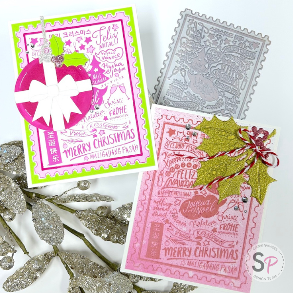 Spellbinders Betterpress Christmas Cards