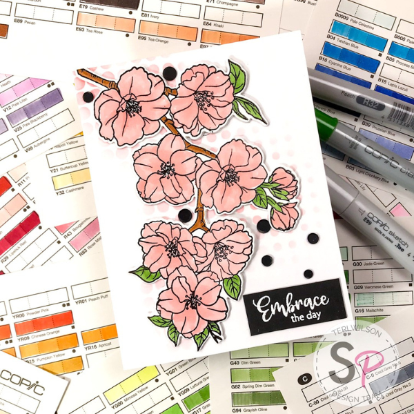 Use Copic Swatch Cards for Color Decisions