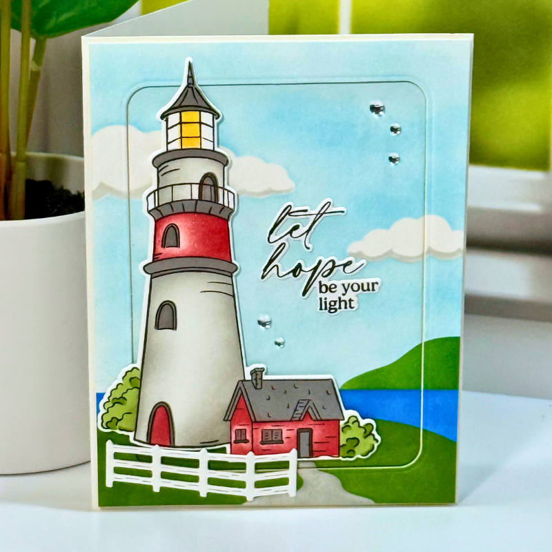 Pinkfresh Studio | Guiding Light Stamp Set