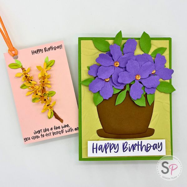 Spellbinders Nature's Botanical Garden Card and Tag