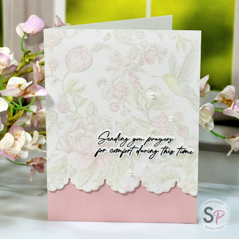 Honey Bee Stamp | Zelia's English Garden | Heartfelt Condolences