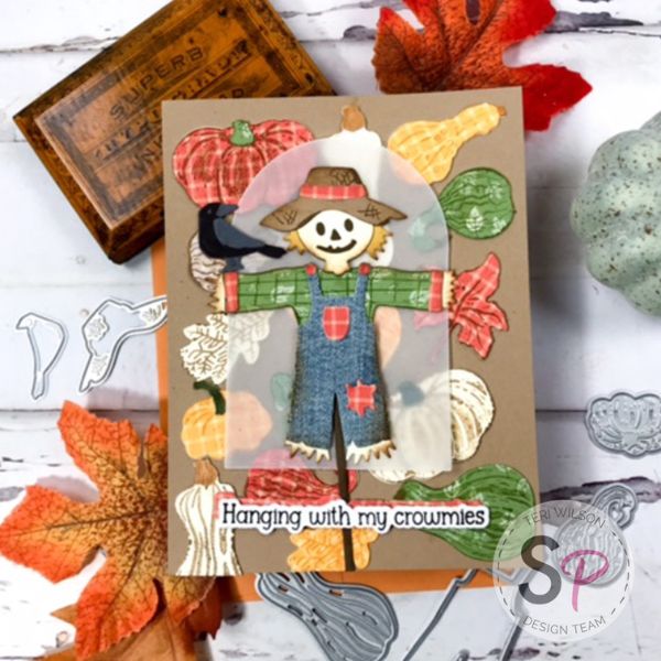 Honey Bee Stamps Lovely Layers: Scarecrow