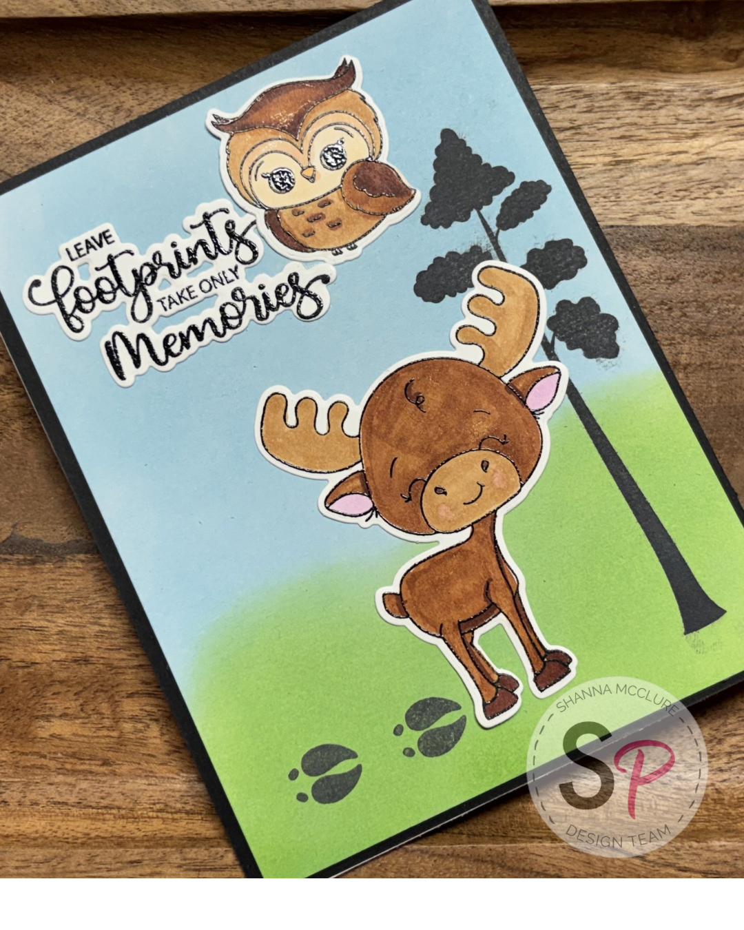 Gina K Moose Tracks by Shanna